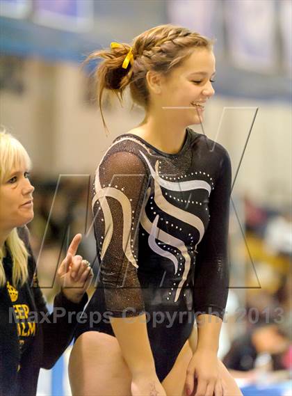 Thumbnail 1 in CHSAA 4A State Gymnastics Championships photogallery.