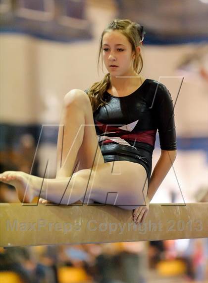 Thumbnail 2 in CHSAA 4A State Gymnastics Championships photogallery.