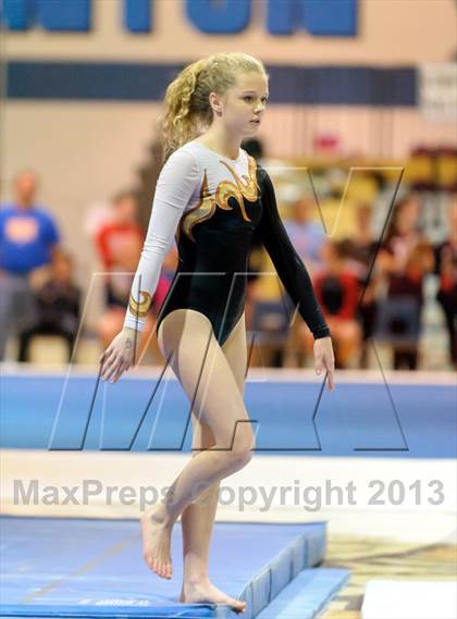 Thumbnail 2 in CHSAA 4A State Gymnastics Championships photogallery.