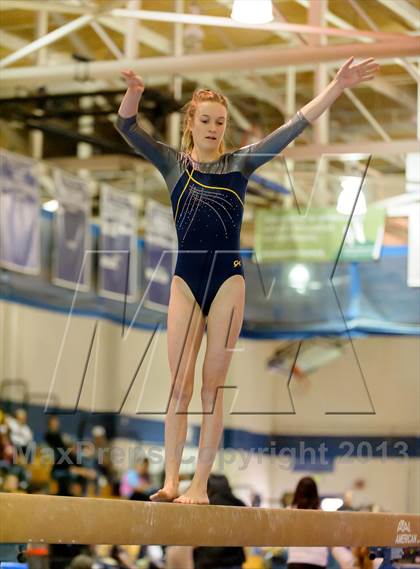 Thumbnail 1 in CHSAA 4A State Gymnastics Championships photogallery.