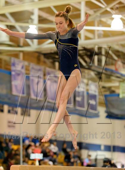 Thumbnail 3 in CHSAA 4A State Gymnastics Championships photogallery.