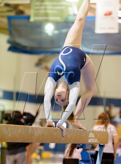Thumbnail 2 in CHSAA 4A State Gymnastics Championships photogallery.