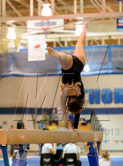 Thumbnail 1 in CHSAA 4A State Gymnastics Championships photogallery.
