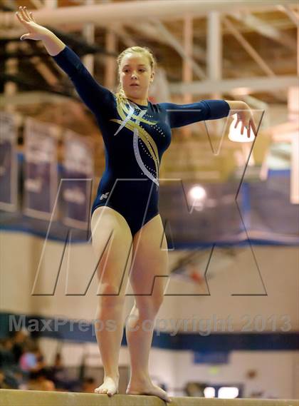 Thumbnail 2 in CHSAA 4A State Gymnastics Championships photogallery.
