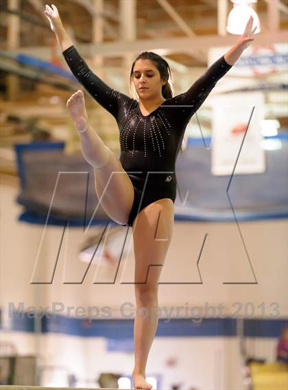 Thumbnail 1 in CHSAA 4A State Gymnastics Championships photogallery.