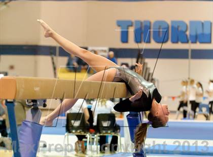 Thumbnail 1 in CHSAA 4A State Gymnastics Championships photogallery.