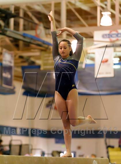 Thumbnail 1 in CHSAA 4A State Gymnastics Championships photogallery.