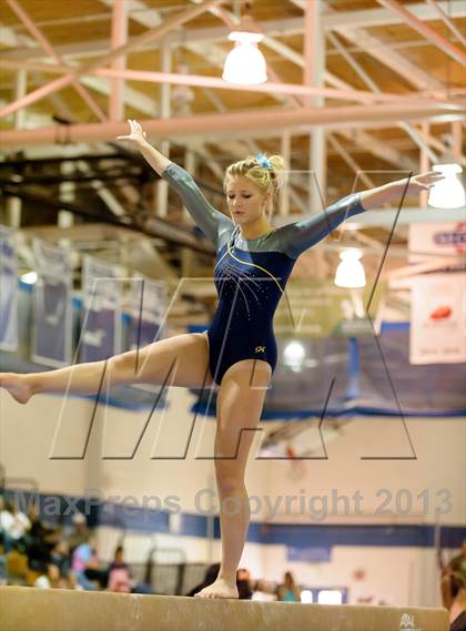 Thumbnail 1 in CHSAA 4A State Gymnastics Championships photogallery.
