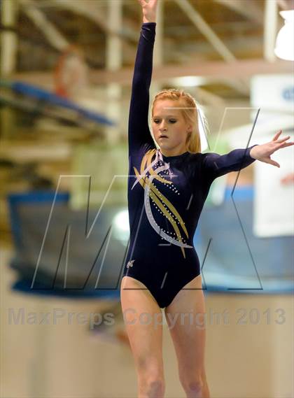 Thumbnail 3 in CHSAA 4A State Gymnastics Championships photogallery.
