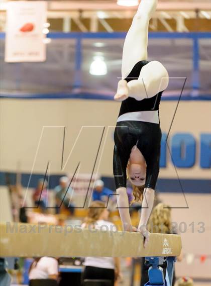 Thumbnail 2 in CHSAA 4A State Gymnastics Championships photogallery.