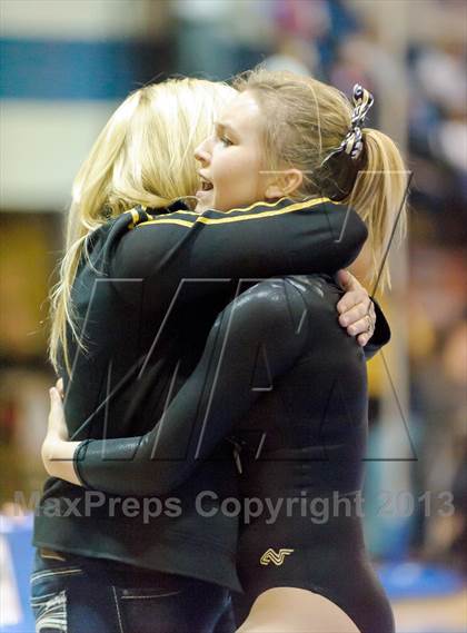 Thumbnail 2 in CHSAA 4A State Gymnastics Championships photogallery.