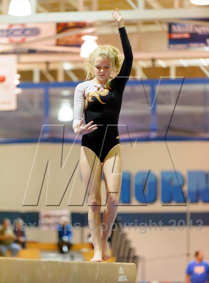 Thumbnail 2 in CHSAA 4A State Gymnastics Championships photogallery.