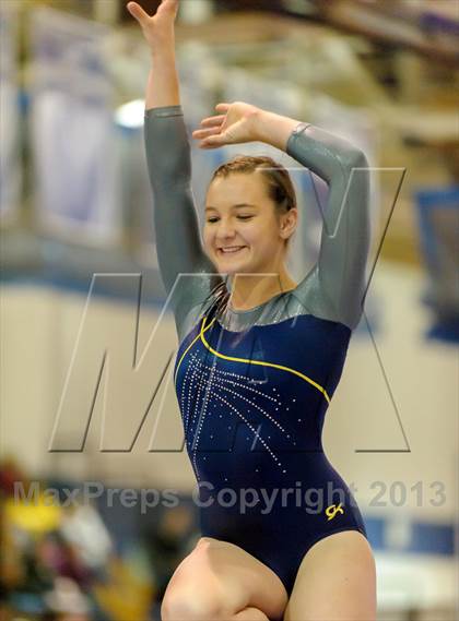 Thumbnail 2 in CHSAA 4A State Gymnastics Championships photogallery.