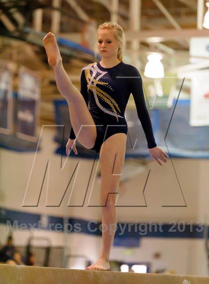 Thumbnail 2 in CHSAA 4A State Gymnastics Championships photogallery.