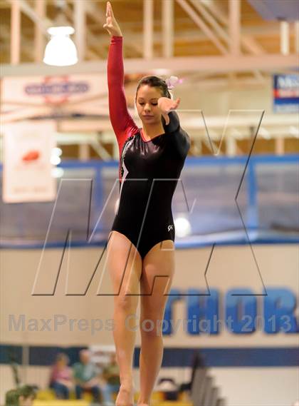 Thumbnail 3 in CHSAA 4A State Gymnastics Championships photogallery.