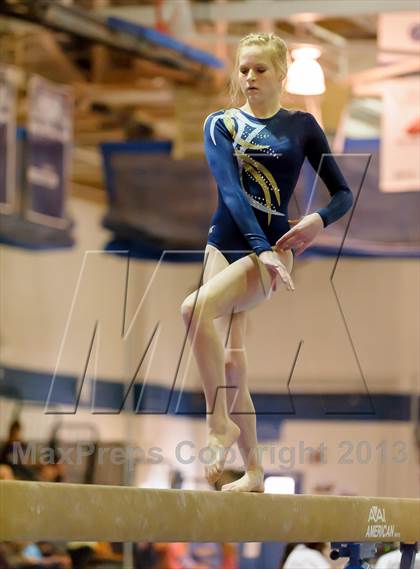 Thumbnail 2 in CHSAA 4A State Gymnastics Championships photogallery.