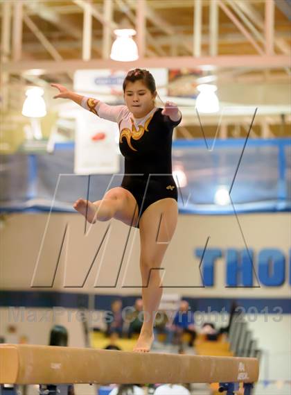 Thumbnail 1 in CHSAA 4A State Gymnastics Championships photogallery.