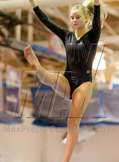 Thumbnail 2 in CHSAA 4A State Gymnastics Championships photogallery.