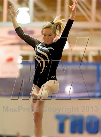 Thumbnail 1 in CHSAA 4A State Gymnastics Championships photogallery.