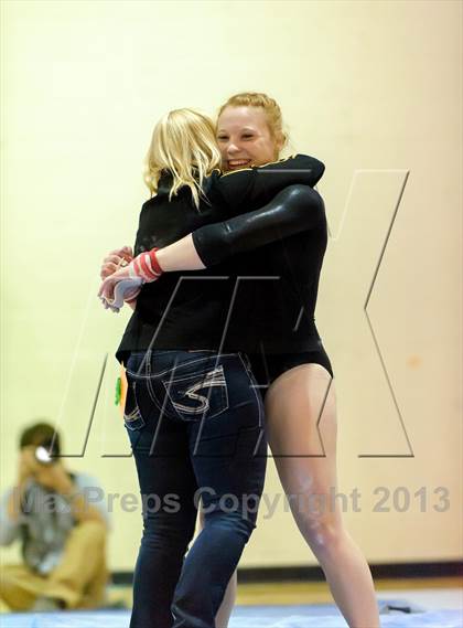 Thumbnail 3 in CHSAA 4A State Gymnastics Championships photogallery.