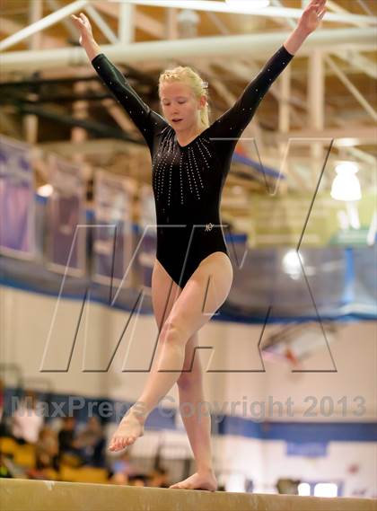 Thumbnail 3 in CHSAA 4A State Gymnastics Championships photogallery.