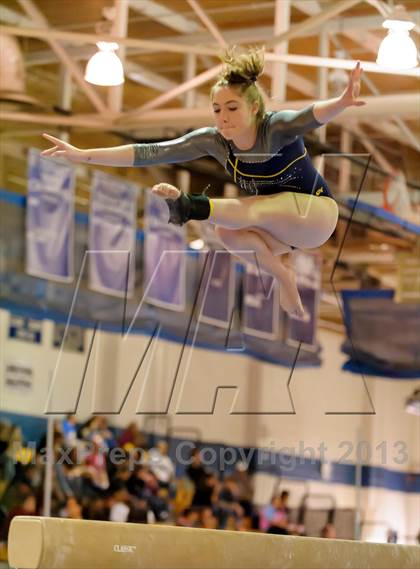 Thumbnail 1 in CHSAA 4A State Gymnastics Championships photogallery.