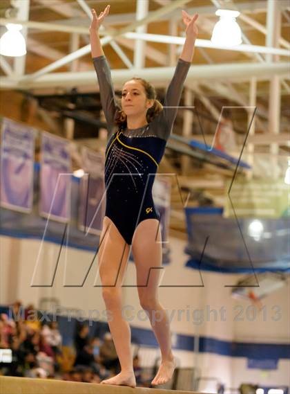 Thumbnail 1 in CHSAA 4A State Gymnastics Championships photogallery.