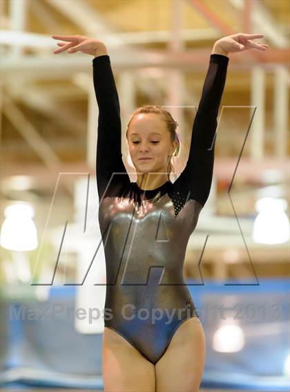 Thumbnail 2 in CHSAA 4A State Gymnastics Championships photogallery.