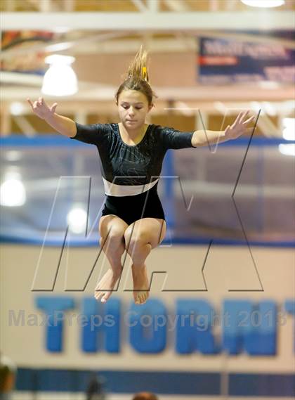Thumbnail 2 in CHSAA 4A State Gymnastics Championships photogallery.
