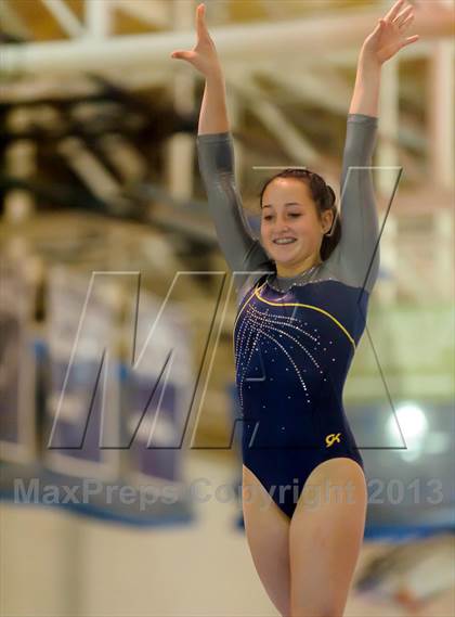 Thumbnail 1 in CHSAA 4A State Gymnastics Championships photogallery.