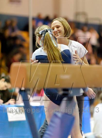 Thumbnail 1 in CHSAA 4A State Gymnastics Championships photogallery.