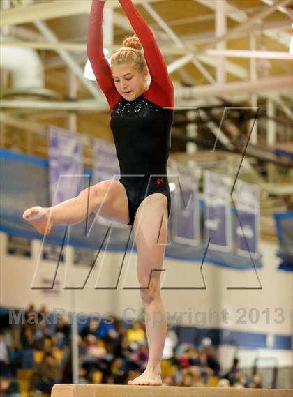 Thumbnail 2 in CHSAA 4A State Gymnastics Championships photogallery.