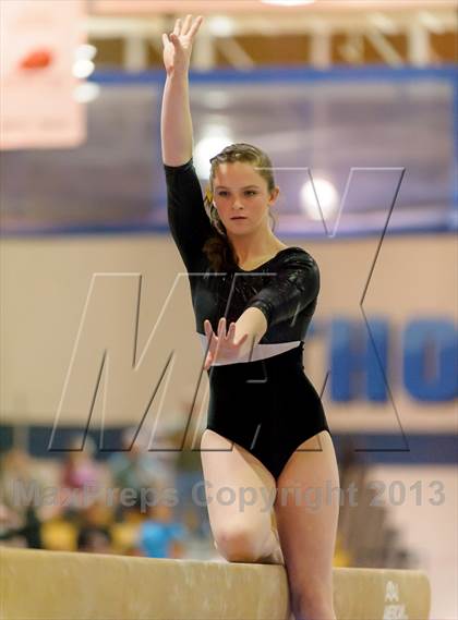 Thumbnail 1 in CHSAA 4A State Gymnastics Championships photogallery.