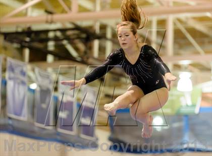Thumbnail 3 in CHSAA 4A State Gymnastics Championships photogallery.