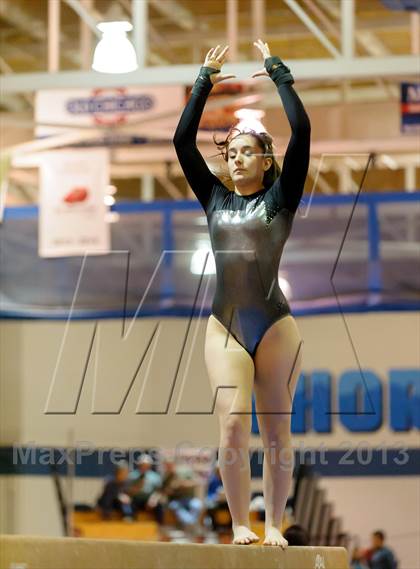 Thumbnail 1 in CHSAA 4A State Gymnastics Championships photogallery.