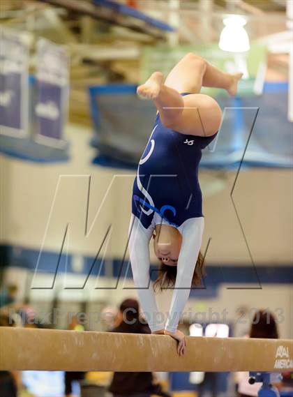 Thumbnail 3 in CHSAA 4A State Gymnastics Championships photogallery.