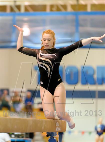 Thumbnail 3 in CHSAA 4A State Gymnastics Championships photogallery.