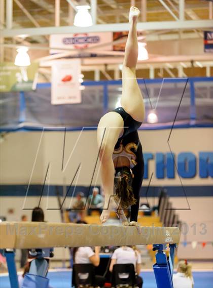 Thumbnail 3 in CHSAA 4A State Gymnastics Championships photogallery.