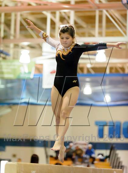 Thumbnail 2 in CHSAA 4A State Gymnastics Championships photogallery.