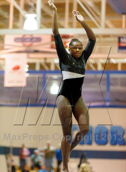 Thumbnail 1 in CHSAA 4A State Gymnastics Championships photogallery.