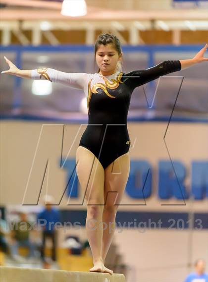 Thumbnail 2 in CHSAA 4A State Gymnastics Championships photogallery.