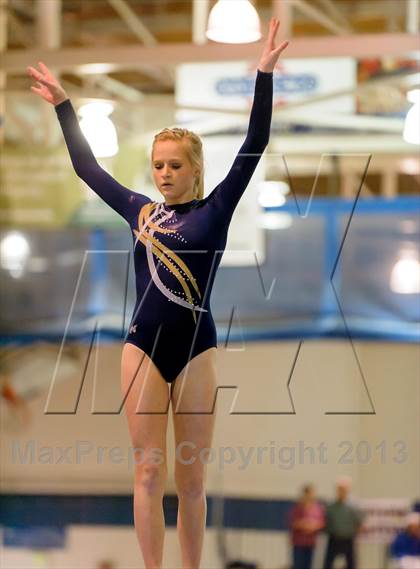 Thumbnail 1 in CHSAA 4A State Gymnastics Championships photogallery.