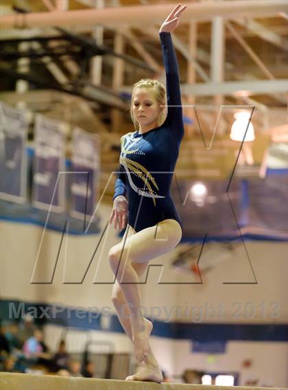 Thumbnail 1 in CHSAA 4A State Gymnastics Championships photogallery.