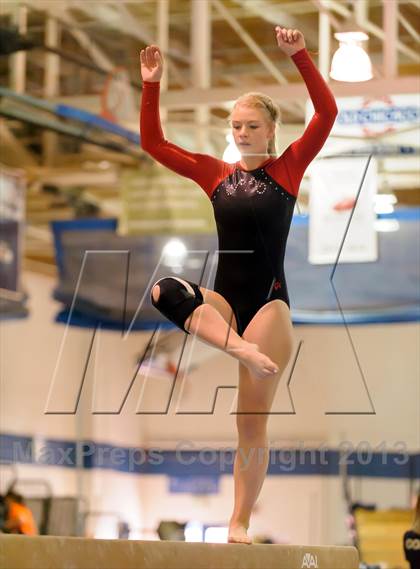 Thumbnail 1 in CHSAA 4A State Gymnastics Championships photogallery.