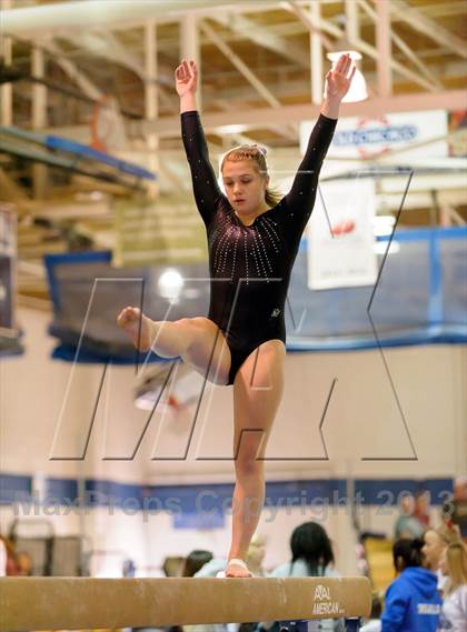 Thumbnail 2 in CHSAA 4A State Gymnastics Championships photogallery.
