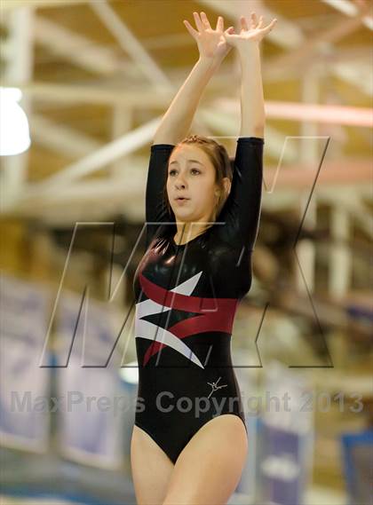 Thumbnail 1 in CHSAA 4A State Gymnastics Championships photogallery.