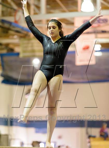 Thumbnail 3 in CHSAA 4A State Gymnastics Championships photogallery.