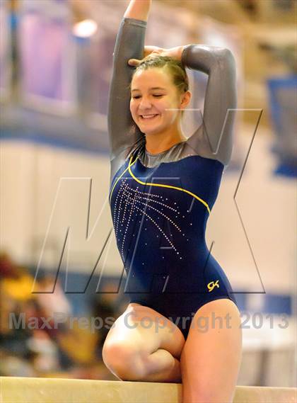 Thumbnail 1 in CHSAA 4A State Gymnastics Championships photogallery.