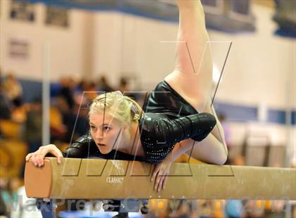 Thumbnail 3 in CHSAA 4A State Gymnastics Championships photogallery.