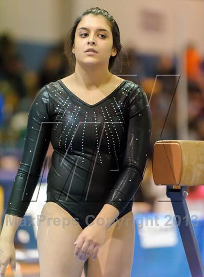 Thumbnail 3 in CHSAA 4A State Gymnastics Championships photogallery.